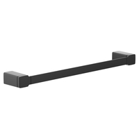  90 Degree Towel Bar Bathroom Accessory - Matte Black