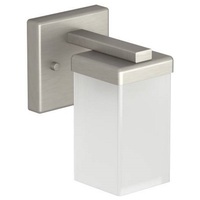  90 Degree 1 Bulb Wall Sconce - Brushed Nickel