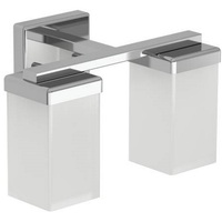  90 Degree 2 Bulb Bathroom Lighting - Chrome