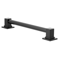  90 Degree Grab Bar Bathroom Accessory - Matte Black