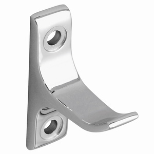 M902 Economy Robe Hook Bathroom Accessory - Polished Chrome