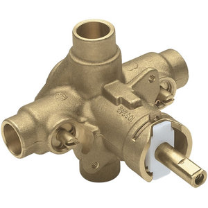 M2570 Posi-Temp Tub & Shower Valve Rough In Valve - Rough Brass