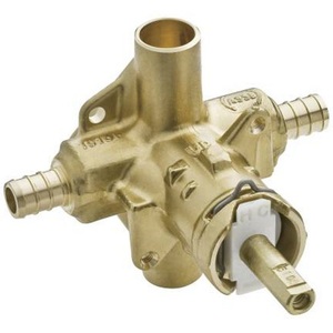 MOE2580 Posi-Temp Tub & Shower Valve Rough In Valve - Rough Brass