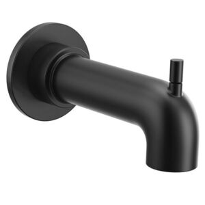 M3346BL Cia Tub Spout Shower Accessory - Matte Black