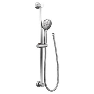 M3558EP Hand Held Shower - Slide Bar Mount Shower Accessory - Chrome M3558EP Hand Held Shower - Slide Bar Mount Shower Accessory - Chrome