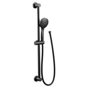 M3558EPBL Hand Held Shower - Slide Bar Mount Shower Accessory - Matte Black M3558EPBL Hand Held Shower - Slide Bar Mount Shower Accessory - Matte Black