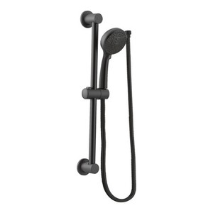 M3669EPBL Hand Held Shower - Slide Bar Mount Shower Accessory - Matte Black M3669EPBL Hand Held Shower - Slide Bar Mount Shower Accessory - Matte Black