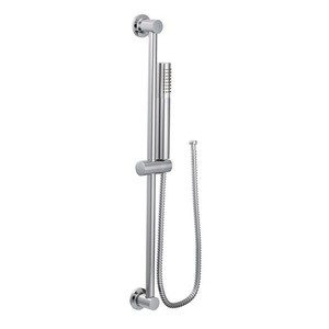 M3887EP Level Hand Held Shower - Slide Bar Mount Shower Accessory - Chrome M3887EP Level Hand Held Shower - Slide Bar Mount Shower Accessory - Chrome