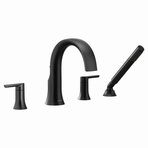 MTS984BL Doux Tub Faucet Trim Trim Kit - Matte Black