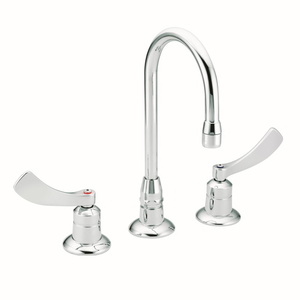 M8248SMF12 M-Dura 8'' Widespread Bathroom Faucet - Chrome