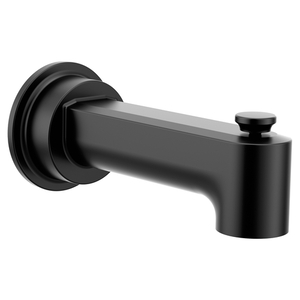 M4325BL Greenfield Tub Spout Shower Accessory - Matte Black