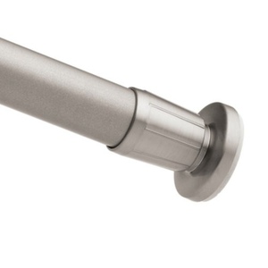 M525BN Adjustable Shower Curtain Rod Shower Curtain Rod - Brushed Nickel