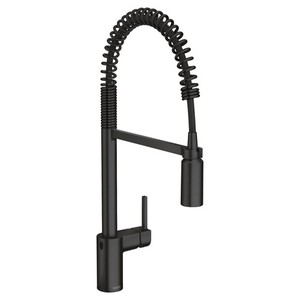 M5923EWBL Align Pull-Out Spray Kitchen Faucet - Matte Black