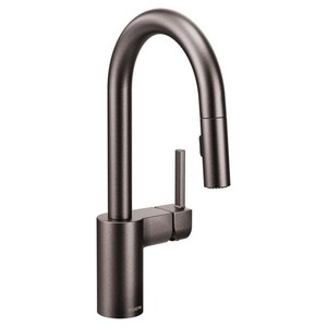 M5965BLS Align Single-Hole Bar Faucet - Black Stainless