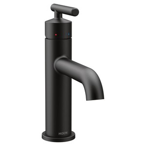 M6145BL Gibson Single Hole Bathroom Faucet - Matte Black