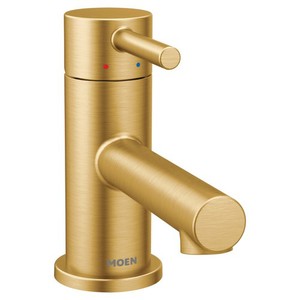 M6191BG Align Single Hole Bathroom Faucet - Brushed Gold