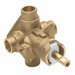 M62320 Posi-Temp Tub & Shower Valve Rough In Valve - Rough Brass