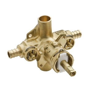 M62360 Posi-Temp Tub & Shower Valve Rough In Valve - Rough Brass