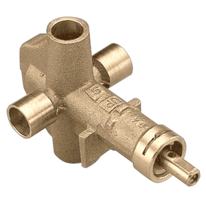 M62720 Posi-Temp Tub & Shower Valve Rough In Valve - Rough Brass