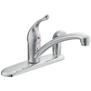 M67434 Chateau Single Handle Kitchen Faucet - Chrome