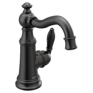 MS42107BL Weymouth Single Hole Bathroom Faucet - Matte Black