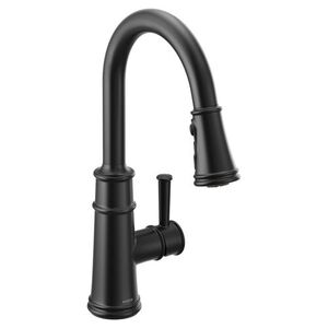 M7260BL Belfield Pull-Out Spray Kitchen Faucet - Matte Black