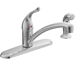 M7430 Chateau Single Handle Kitchen Faucet - Chrome