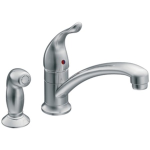 M7437 Chateau Single Handle Kitchen Faucet - Chrome