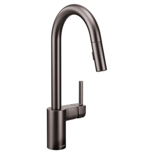 M7565BLS Align Pull-Out Spray Kitchen Faucet - Black Stainless