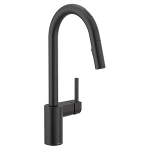 M7565EVBL Align Pull-Out Spray Kitchen Faucet - Matte Black