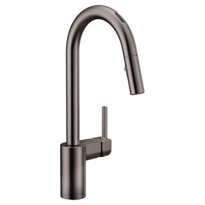 M7565EVBLS Align Pull-Out Spray Kitchen Faucet - Black Stainless