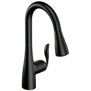 M7594BL Arbor Pull-Out Spray Kitchen Faucet - Matte Black M7594BL Arbor Pull-Out Spray Kitchen Faucet - Matte Black