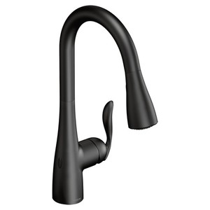 M7594EWBL Arbor Pull-Out Spray Kitchen Faucet - Matte Black M7594EWBL Arbor Pull-Out Spray Kitchen Faucet - Matte Black