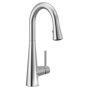 M7664 Sleek Single-Hole Bar Faucet - Chrome M7664 Sleek Single-Hole Bar Faucet - Chrome