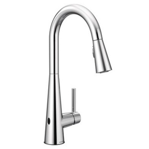 M7864EWC Sleek Pull-Out Spray Kitchen Faucet - Chrome M7864EWC Sleek Pull-Out Spray Kitchen Faucet - Chrome