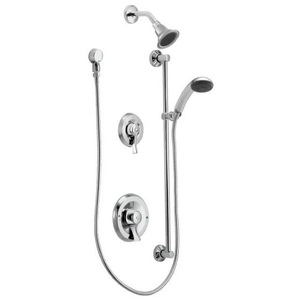 M8342EP15 Commercial Two Wall Diverter System Custom Shower System - Chrome