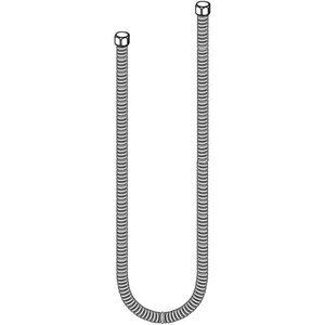 MA726 Hose Hand Shower Hose Shower Accessory - Chrome MA726 Hose Hand Shower Hose Shower Accessory - Chrome
