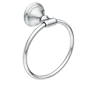 MBH0986CH Jansen Towel Ring Bathroom Accessory - Chrome