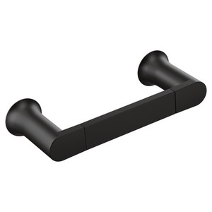 MBH3886BL Genta Towel Bar Bathroom Accessory - Matte Black