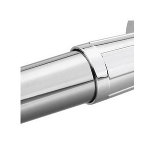 M21006A Donner Shower Curtain Rod Shower Curtain Rod - Polished Chrome M21006A Donner Shower Curtain Rod Shower Curtain Rod - Polished Chrome