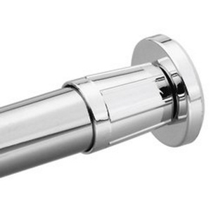 M52F Donner Shower Rod Shower Curtain Rod - Polished Chrome M52F Donner Shower Rod Shower Curtain Rod - Polished Chrome