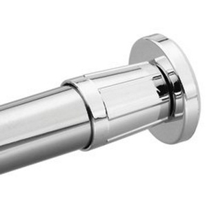 M54F Donner Shower Rod Shower Curtain Rod - Polished Chrome M54F Donner Shower Rod Shower Curtain Rod - Polished Chrome