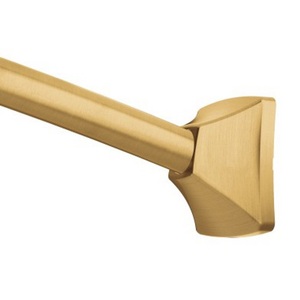 MCSR2164BG Shower Rod Shower Curtain Rod - Brushed Gold