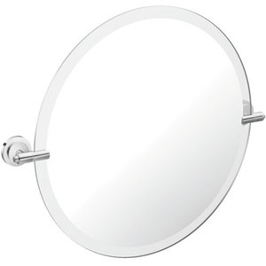 MDN0792BN Iso Round Mirror - Brushed Nickel