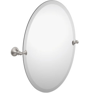 MDN2692BN Glenshire Oval Mirror - Brushed Nickel