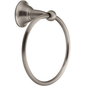 MDN6886BN Sage Towel Ring Bathroom Accessory - Brushed Nickel