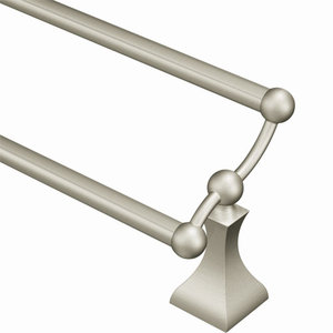 MDN8322BN Retreat Towel Bar Bathroom Accessory - Brushed Nickel MDN8322BN Retreat Towel Bar Bathroom Accessory - Brushed Nickel