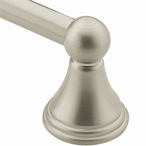MDN8418BN Preston Towel Bar Bathroom Accessory - Brushed Nickel MDN8418BN Preston Towel Bar Bathroom Accessory - Brushed Nickel