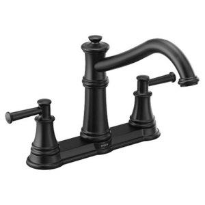 M7250BL Belfield Two-Handle Kitchen Faucet - Matte Black