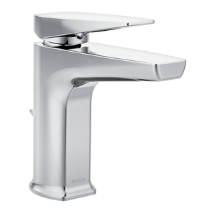 MS8000 Via Single Hole Bathroom Faucet - Chrome